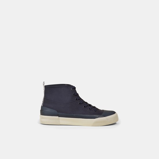 Aigle The Eco-friendly Canvas And Rubber Sneakers Men Navy ZA-62489